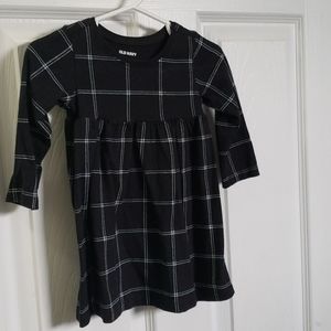 Black and white dress